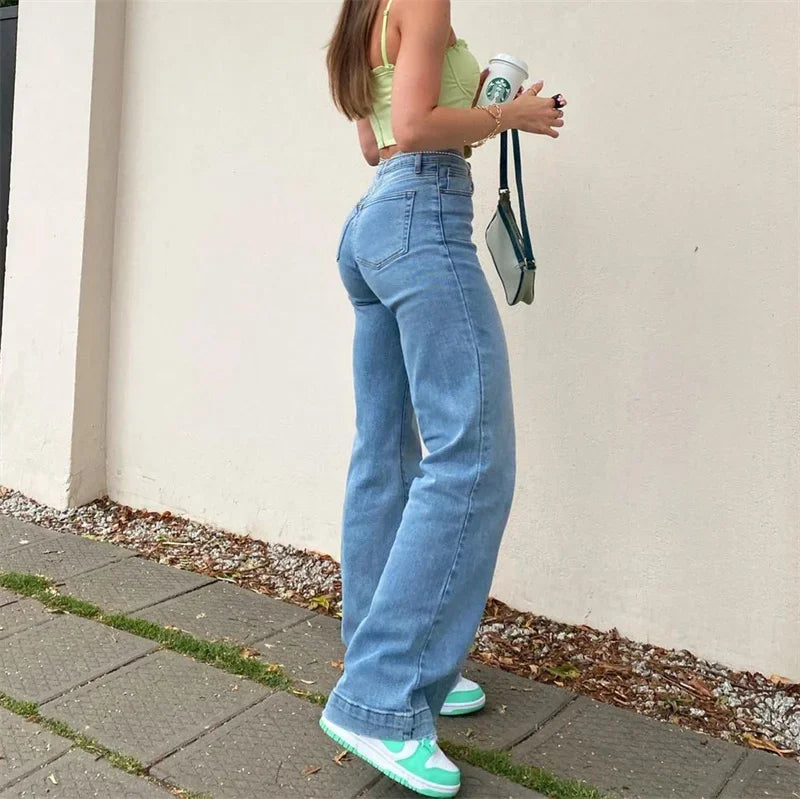 High Waist Retro Jeans