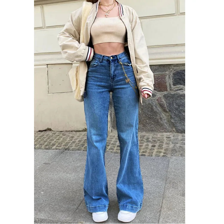 High Waist Retro Jeans