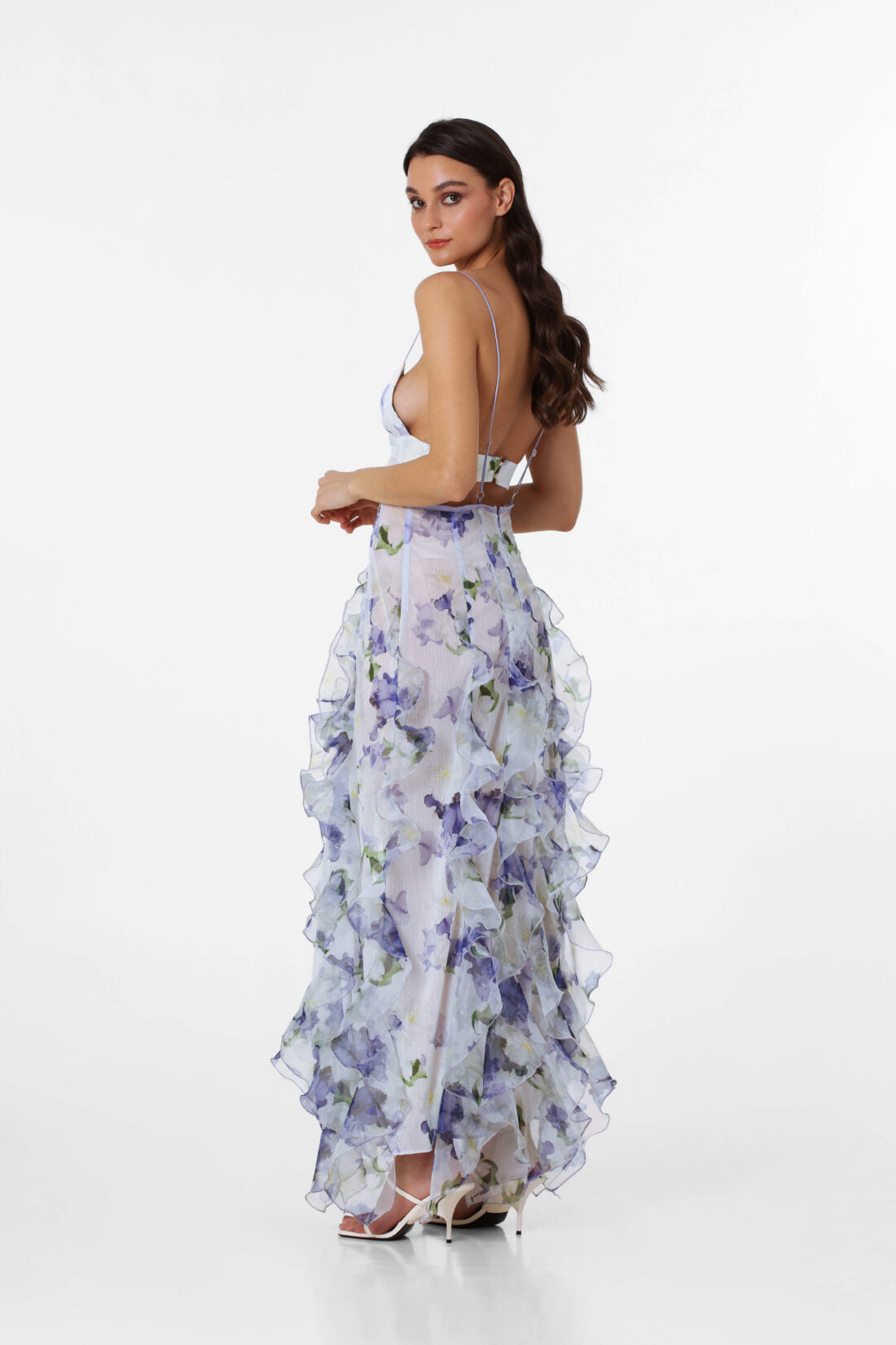 Iris Maxi Flower Dress